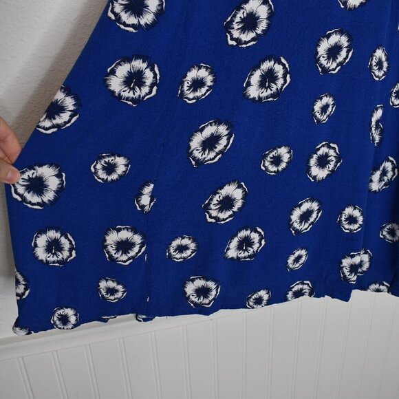 GAP Floral Babydoll Dress Sz 8 Retro 90s Cottagecore Prairie Boho Sundress Party - Picture 6 of 16